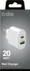 SBS Netzteil - 20 Watt - 3 A - PD, Fast Charge - 2 Produktbild-Vorschau 15