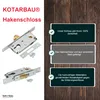 KOTARBAU® Hakenschloss Schiebetore Einsteckschloss F-30 Produktbild-Vorschau 5