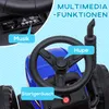 HOMCOM Elektrický traktor pre deti s funkciou MP3, rýchlosť Náhľad obrázku produktu 6