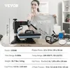 SucceBuy 5 in 1 Heat Press Machine 12x15, Clamshell Podgląd zdjęcia produktu 7