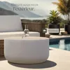 Table basse ronde Ronan, pour intérieur & extérieur, Voir les images du produit 4