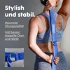 2x Vesta+ Yogagurt Blau 100% Baumwolle 2,5 m Metall Produktbild-Vorschau 3