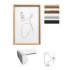 Cornice in legno, motivo a silhouette, MDF con finitura Anteprima dell’immagine prodotto 9