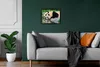 MuchoWow® MuchoWow® Gerahmtes Poster Panda - Steine - Produktbild-Vorschau 5