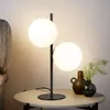 ZMH Noční lampa černá Moderní stolní lampa Mosaz 2 plameny Náhled obrázku produktu 1