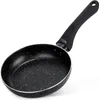 A black frying pan with a speckled interior and a black handle, shown from a diagonal angle against a white background. Náhľad obrázku produktu