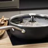 KitchenAid - Padella con coperchio Forgiata Temprata 28 cm Anteprima dell’immagine prodotto 4