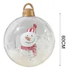 Boule de Noël gonflable en forme de bonhomme de neige, 61 Voir les images du produit 13