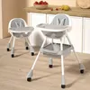 BDW, 3in1 Hochstuhl Baby, Tablett, 78×63×86 cm Grau, Produktbild-Vorschau 2