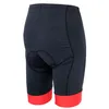 Airtracks Fahrradhose Kurz Comfort Line S schwarz-rot Produktbild-Vorschau 2