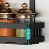 Muxing Kühlschrank Regal Gewürzregal Hängeregal Küchenregal Produktbild-Vorschau 5