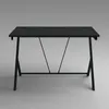 Biurko komputerowe loft nowoczesne czarne carbon 100 cm Podgląd zdjęcia produktu 4