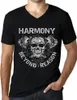 Herren Grafik T-Shirt V-Ausschnitt Harmonie jenseits der Produktbild-Vorschau 1