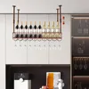 100cm metalowy stojak na wino z uchwytem na kieliszki Podgląd zdjęcia produktu 3