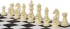 Pièces d'échecs Staunton n° 3, plastique (Roi 65 mm) Voir les images du produit 6