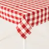 Tischdecke Karos rot weiß in versch. Größen von SCHÖNER Produktbild-Vorschau 1