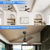 Sofucor Deckenventilator, klassisch, 132 cm, Walnussflügel, Produktbild-Vorschau 4