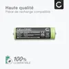 CELLONIC 2x Batterie pour Rasoirs & Tondeuses Compatible Voir les images du produit 4