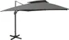 The Living Store Ampelschirm mit Lüftung 300x300 cm Produktbild-Vorschau 1