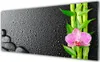 Acrylglasbilder 125x50 Wandbild Druck Bambusrohre Blume Produktbild-Vorschau 1