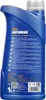 A blue bottle of engine oil with text and logos on it, set against a white background. Produktbild-Vorschau