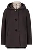 Gil Bret Jacke Wolle Dark Brown Mela 38 Produktbild-Vorschau 1