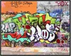 Wallario Wandbild RAP-Graffiti- Wand mit verschiedenen Produktbild-Vorschau 1