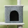 PawHut, mačací strom s odkladacím priestorom, výška 132 cm, Náhľad obrázku produktu 8