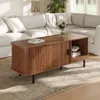 Mesa de centro Merax con puerta corredera, mesa para sala Vista previa de la imagen del producto 2