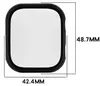 Schutzhülle mit Glas für Xiaomi Redmi Watch 6, Bizon Case Produktbild-Vorschau 2