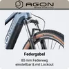 Agon Alpha E Bike Mountainbike Herren oder Damen 170 - 190 Produktbild-Vorschau 8