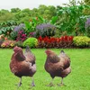 Lebensechte Hühner Garten Dekoration - 2 Stück für den Produktbild-Vorschau 4