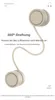 A product image showing a portable neck fan with text describing its features. Náhľad obrázku produktu