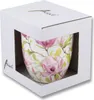 Tasse 10cm Porzellan mit Magnolien Motiv Weiß / Rosa Produktbild-Vorschau 2