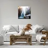 Bild auf Leinwand - Leinwandbild - Berg Wasserfall - Produktbild-Vorschau 6