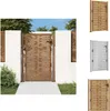 vidaXL Gartentor 105x155 cm Cortenstahl Quadratisches Produktbild-Vorschau 1