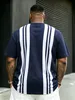 Kurzarm T-Shirt Herren Übergröße, atmungsaktives Sportshirt Produktbild-Vorschau 2