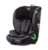 A studio shot of a gray and black child's car seat with green accents. Anteprima dell’immagine prodotto
