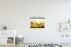 MuchoWow® Textilposter Blumen - Landschaft - Gelb 60x40 cm Produktbild-Vorschau 2