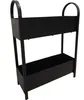 A black metal tiered planter stand. Podgląd zdjęcia produktu