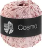 A ball of yarn with sequins, with a black band around it containing branding and product name. Produktbild-Vorschau
