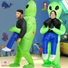 Nafukovací kostým mimozemšťana pro dospělé, ideální na Náhled obrázku produktu 3