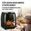 GOURMETmaxx Heißluft-Fritteuse 9in1 1800W Schwarz ** Productafbeelding-voorbeeld 8