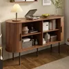 Modernes MDF Sideboard mit Rolljalousie-Türen, Produktbild-Vorschau 9