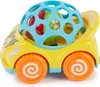 Bieco Rückzug Auto mit Rassel, Gelb | Auto Spielzeug | Baby Produktbild-Vorschau 2