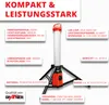 Grafner® Profi 360° Baustellen Standleuchte IP44 3800 Lumen Produktbild-Vorschau 4