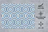 MuchoWow® Mauspad Mousepad Kreis - Blau - Muster 40x30 cm - Produktbild-Vorschau 3