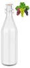 1L Flasche mit Bügelverschluss Milchflasche Weinflasche Produktbild-Vorschau 1