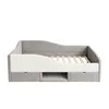 Letto imbottito Merax, modello divano letto, 90x190 cm, con Anteprima dell’immagine prodotto 6