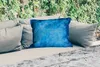 MuchoWow® Outdoor Kissen - Beton - Blau - Vintage - Produktbild-Vorschau 2